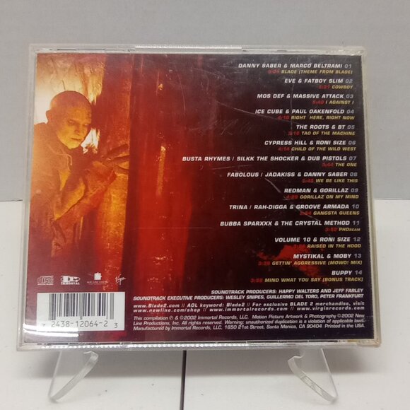 Blade II Soundtrack CD – 2002 – Hip-Hop/Electronica Collab – Wesley Snipes - Picture 3 of 3